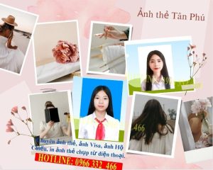 Chụp ảnh thẻ hồ sơ học sinh sinh viên hãy liên hệ tiệm ảnh thẻ Tân Phú